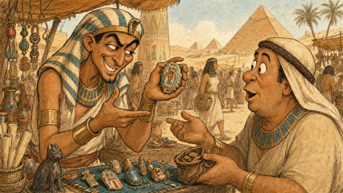 Egyptian charm scams