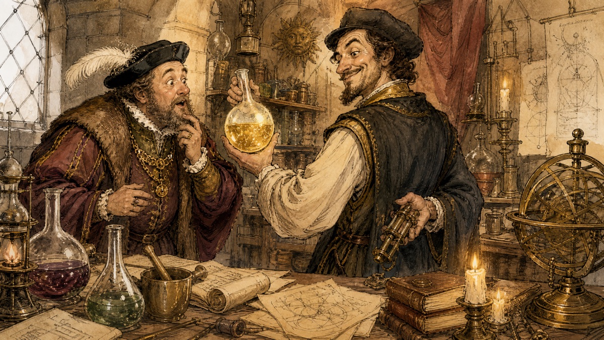 Renaissance alchemy fraud